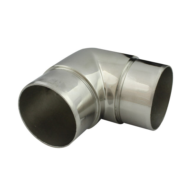 38.1mm Round Mirror Tube 90° Acute Bend