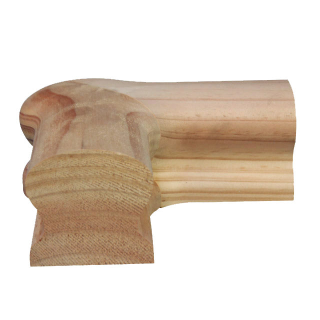 Vic Ash 1/4 Turn Handrail with Post Cap