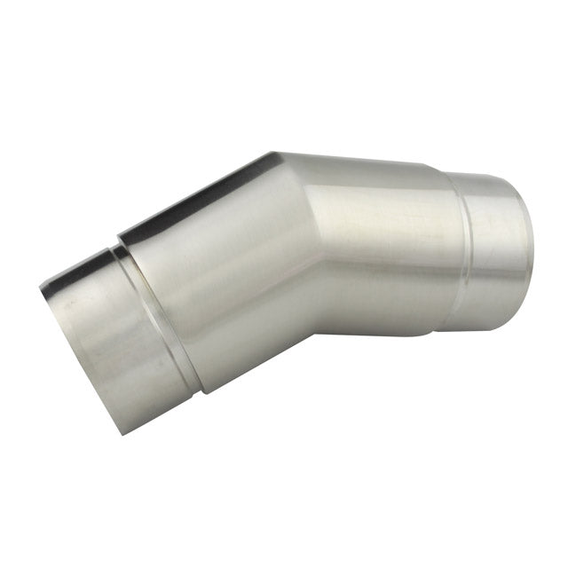 38.1mm Satin Tube 35° Bend Connector