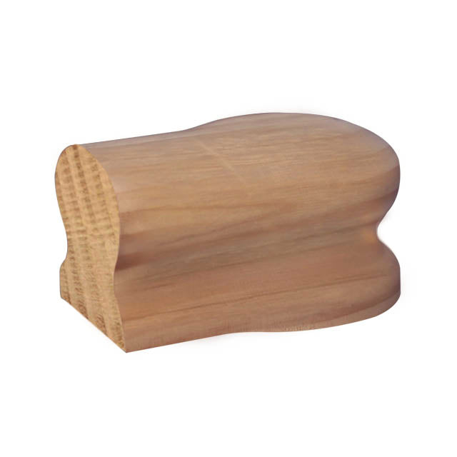 Vic Ash Handrail Post Cap for Small Openings