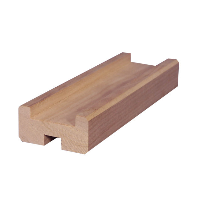 Meranti Base Rail with Rebate - Custom Lengths