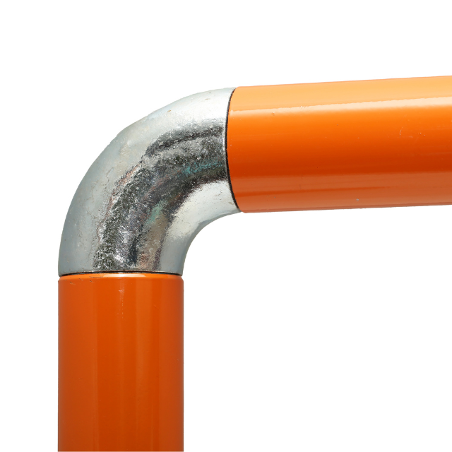 48mm Galvanised Pipe 90-Degree Elbow Fitting