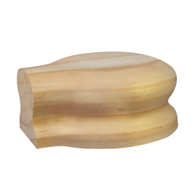 Pine Post Cap for Large Handrail Openings