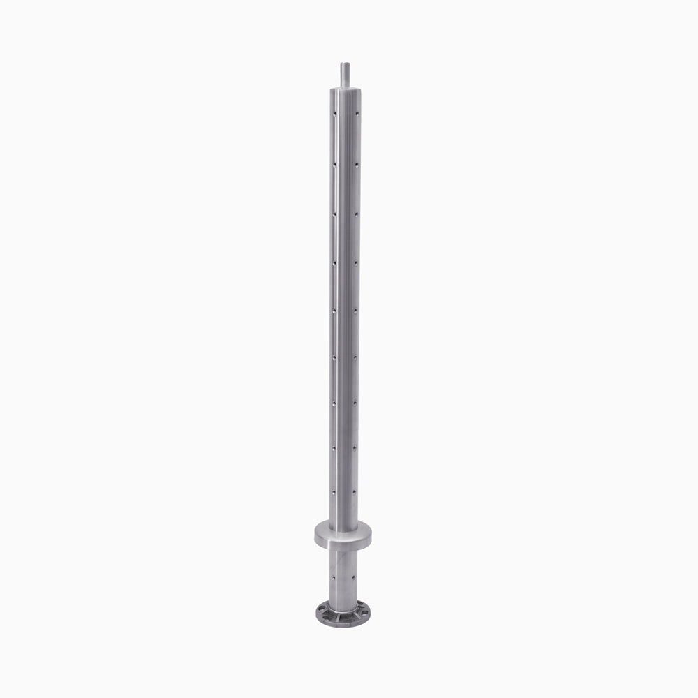 3mm Satin Horizontal Balustrade Post