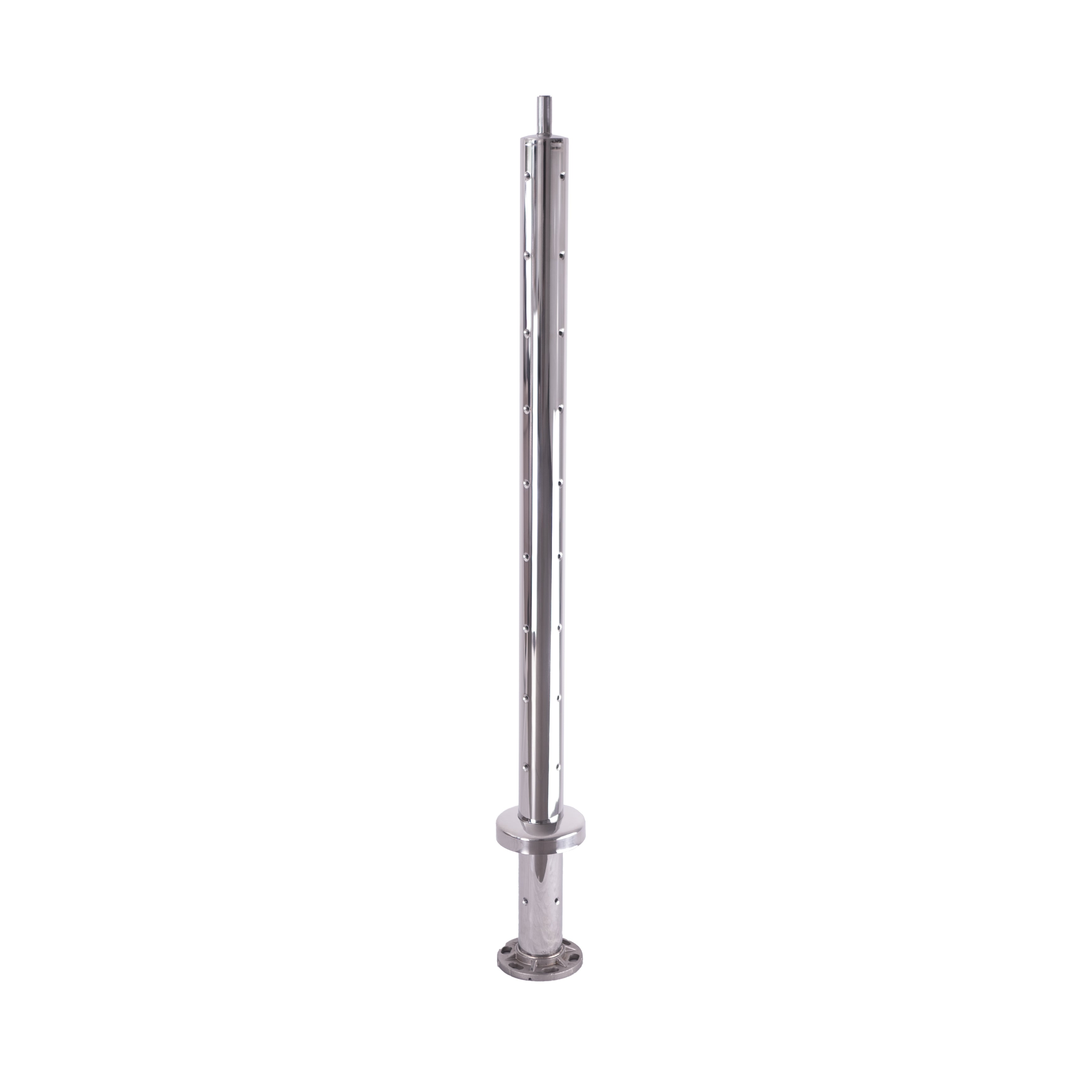 3mm Round Corner Mirror Balustrade Post