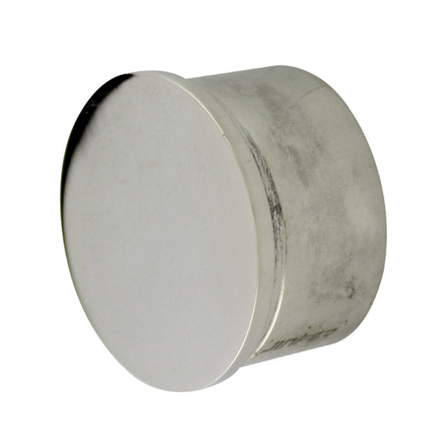 38.1mm Round Mirror Tube Flat End Cap