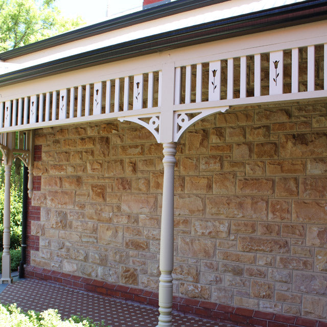 Tulip Fretwork Panels 230x90x19mm for Decorative Screens