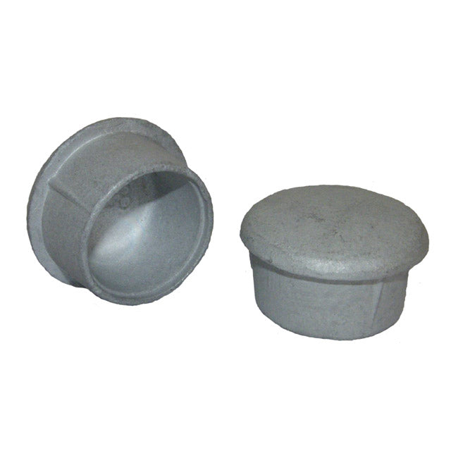 42mm Galvanised Pipe Aluminium End Cap