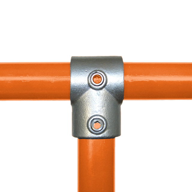 Galvanised Pipe Short T Fitting for 42mm