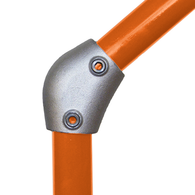 42mm Galvanized Pipe Adjustable Elbow (15-60°)