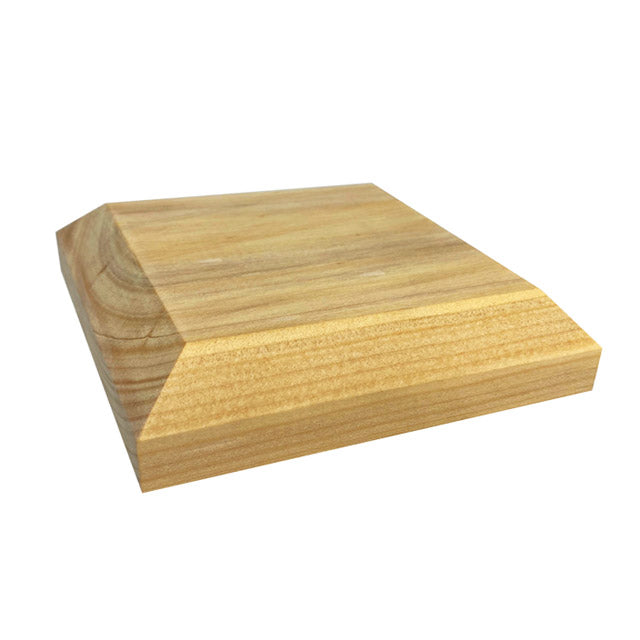 100sq Flat Fence Post Cap - Durable Outdoor Use