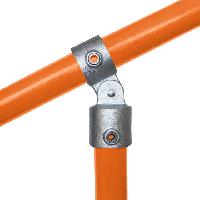 42mm Galvanised Pipe Swivel Connector