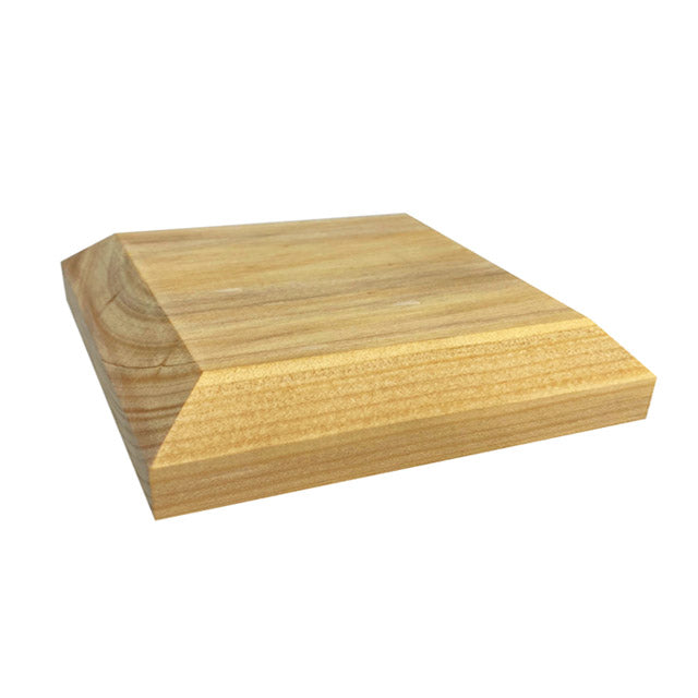 115sq Flat Fence Post Cap - Durable Outdoor Use