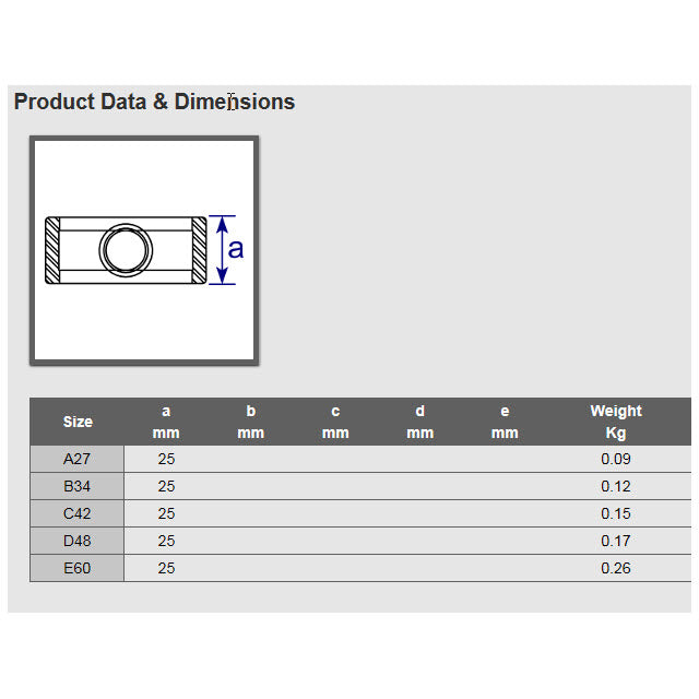 42mm Galvanised Pipe Locking Ring - Secure Fit