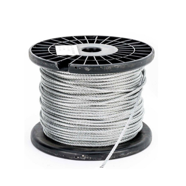 10mm 7x19 Steel Wire Rope - 305m Reel for Heavy Duty Use