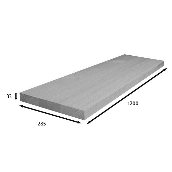 Vic Ash Stair Treads 1200x285x33mm