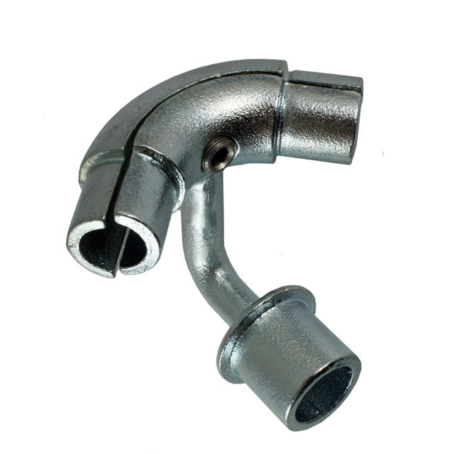 90° Galvanized Pipe Elbow for 42mm Posts