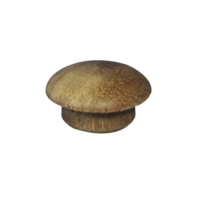 Meranti Wood 12.7mm Cover Buttons for Crafts