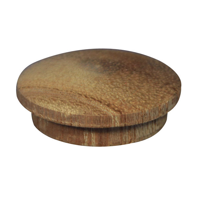 1-Inch Meranti Wooden Cover Buttons
