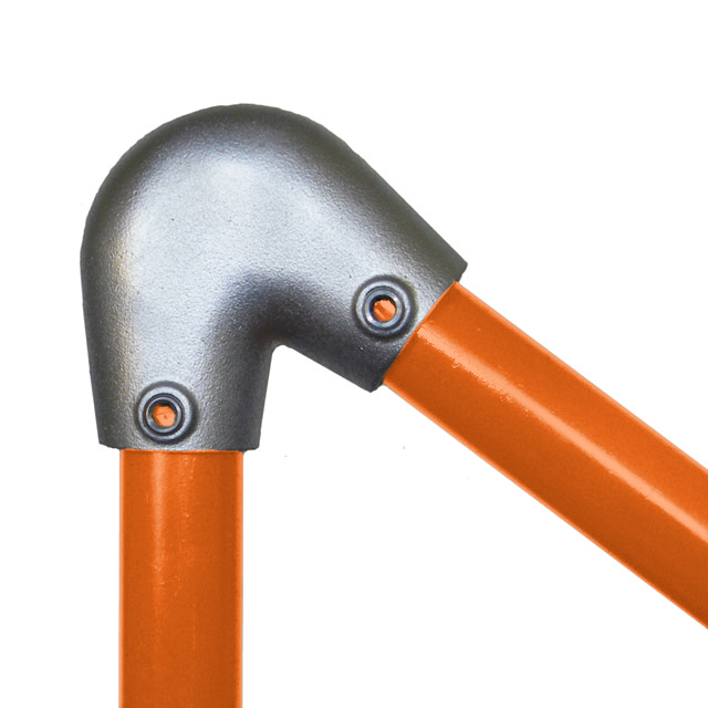48mm Galvanized Pipe Adjustable Elbow (40-70°)