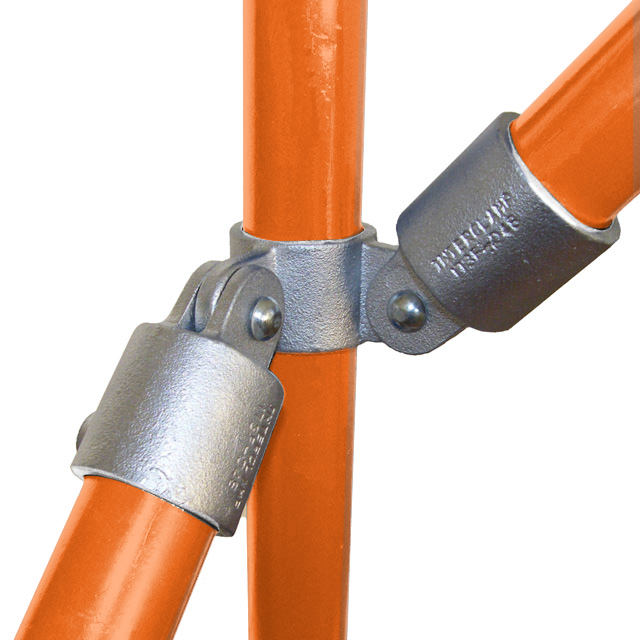 48mm Galvanized Pipe Swivel Elbow Fitting