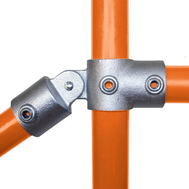 48mm Galvanised Pipe Swivel T Fitting