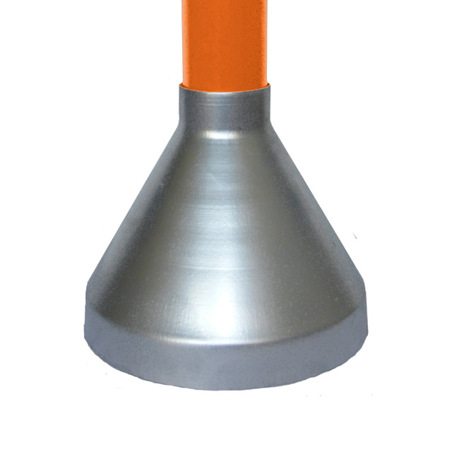 48mm Galvanised Pipe Floor Flange Weather Cover