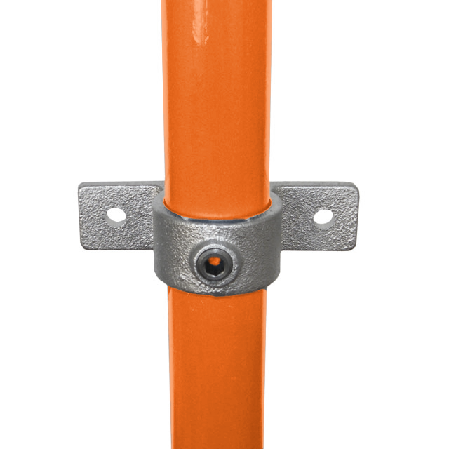 48mm Galvanised Pipe Double Lug Bracket