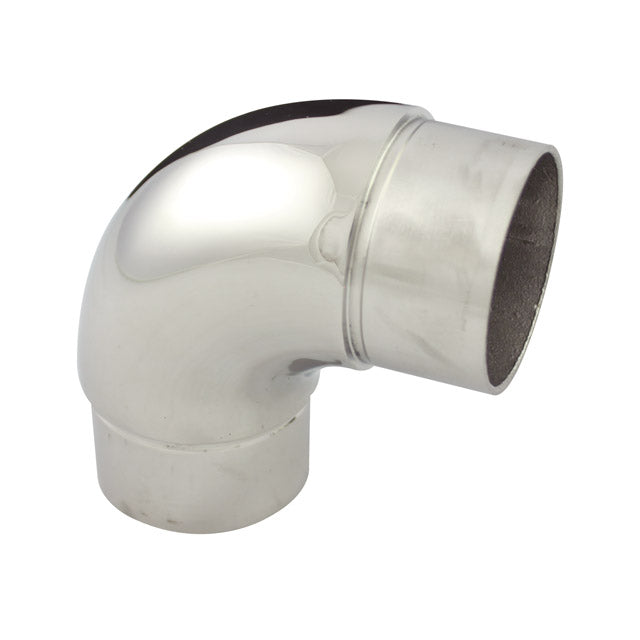 50.8mm Round Mirror Tube 90° Bend Connector