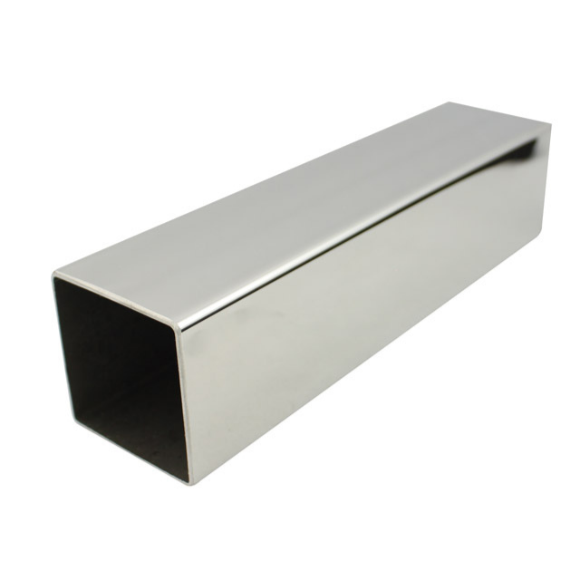 50.8mm Mirror Polished 316 Stainless Steel Square Tube (3m)