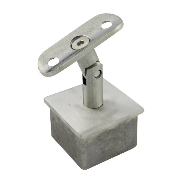 Adjustable Round Rail Support for 50mm Satin Tube