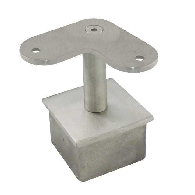50mm Satin Tube Corner Rail Support