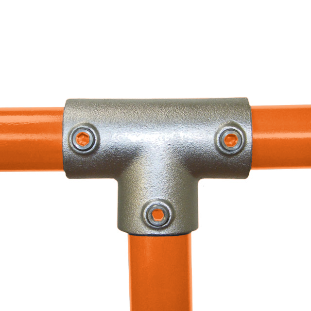 60mm Galvanised Pipe Long T-Fitting for Plumbing