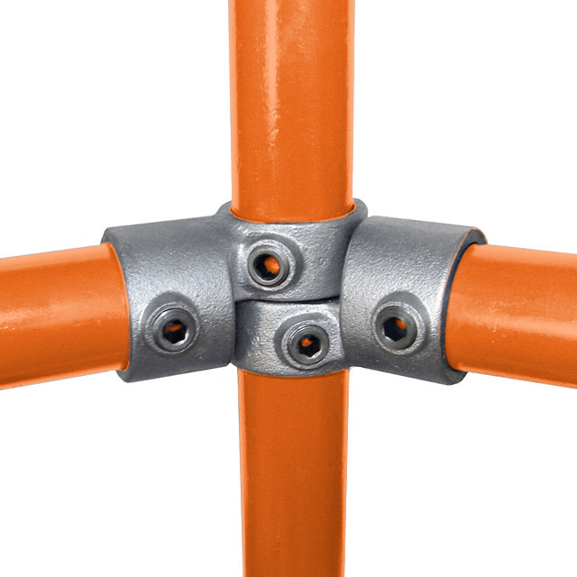 60mm Galvanized Pipe Swivel Tee Fitting