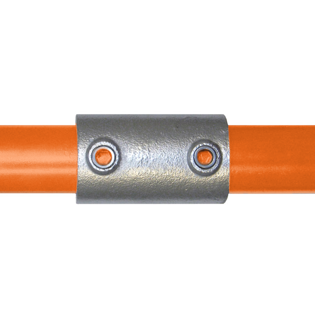 60mm Galvanised Pipe Sleeve Connector