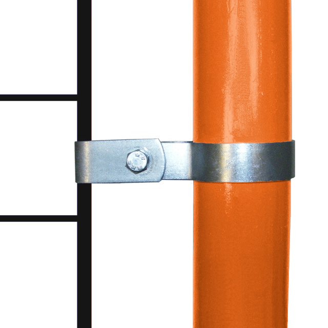 60mm Galvanized Pipe Mesh Panel Clip
