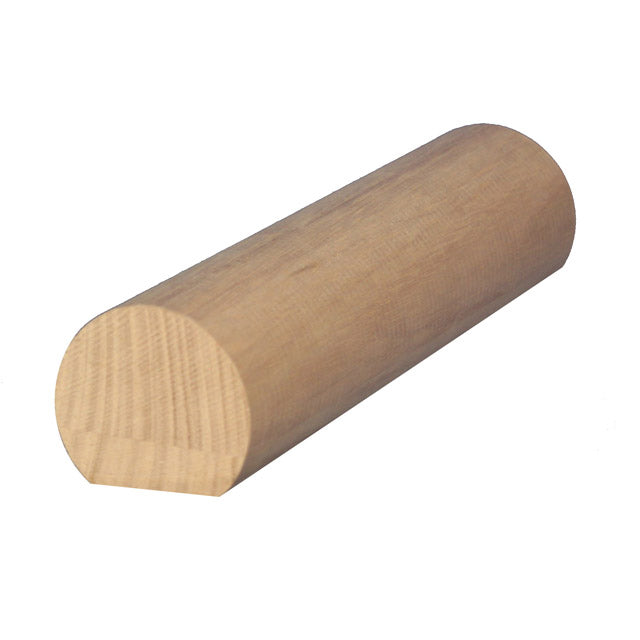 50mm Vic Ash Handrails with Flat Base - Durable Set Lengths