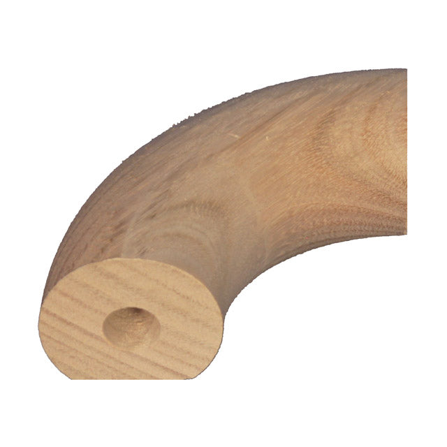 Vic Ash 90° Bend for Ezirail 50mm Flat Base