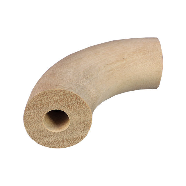 43mm Blackbutt Designer Rail - 90 Degree Bend