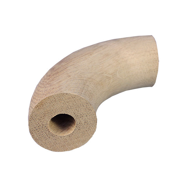 50mm American Oak Ezirail 90° Bend Fitting