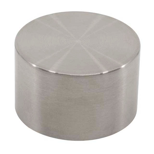 43mm Satin Designer Rail with Flat End Cap