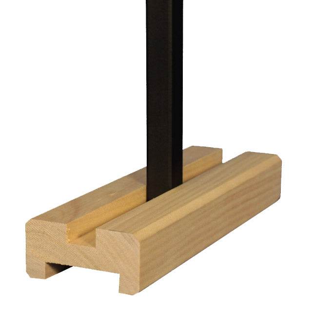 Pine Base Rail with Rebate - Bulk Random Lengths