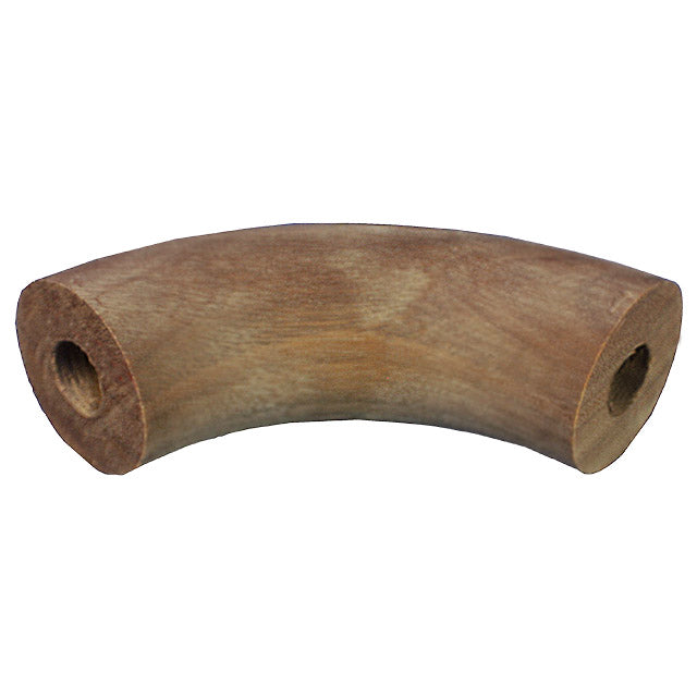 43mm Spotted Gum 90° Designer Rail Bend