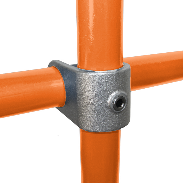 34mm Galvanised Pipe Crossover Clamp