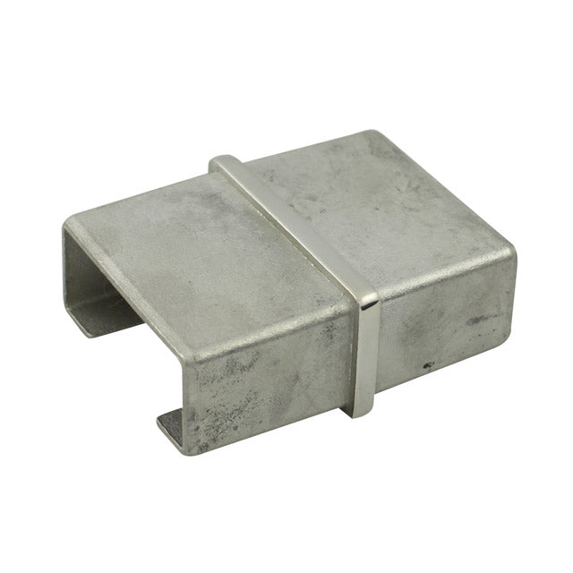 25x50 Mirror Tube Rail Joiner for Seamless Connections