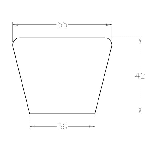 Vic Ash Vancouver Handrail in Standard Lengths