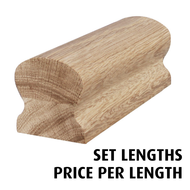 American Oak Handrail Set - Durable & Stylish
