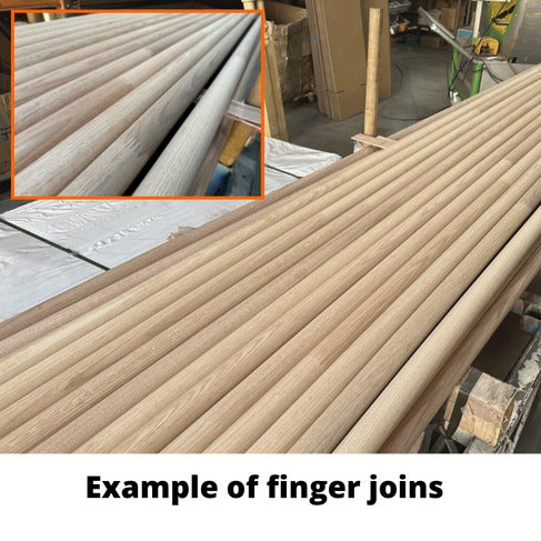 American Oak Handrail Set - Durable & Stylish