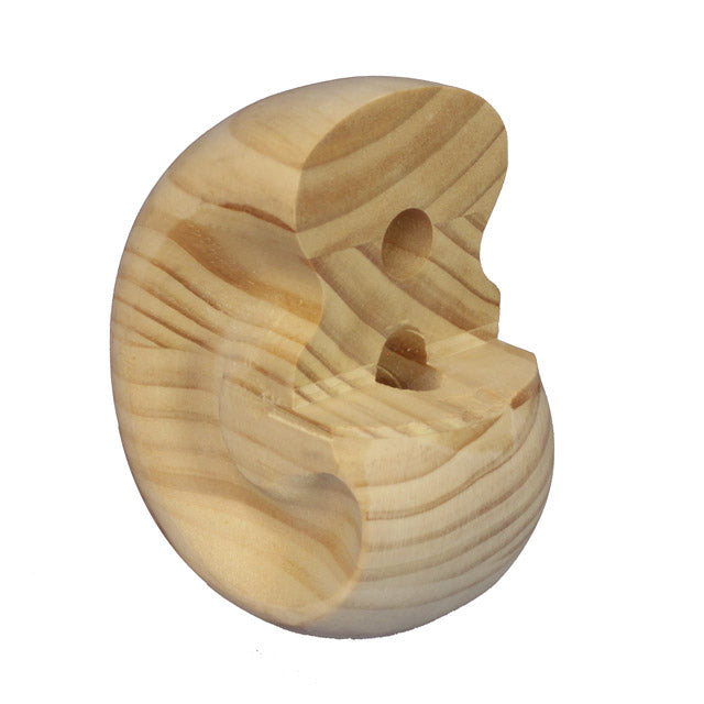 Pine End Scroll Handrail - Heritage Style