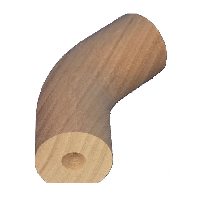 Vic Ash 45° Bend for Ezirail 50mm Flat Base Rail